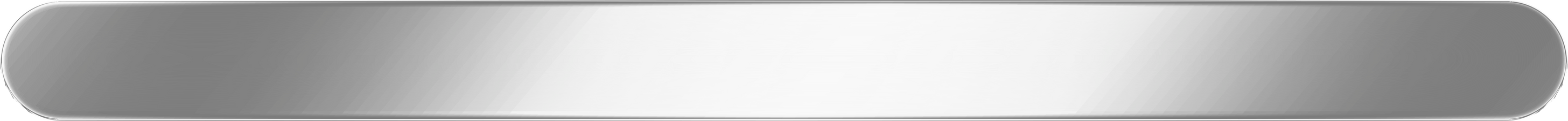 Silver Metallic Gradient Long Web Button